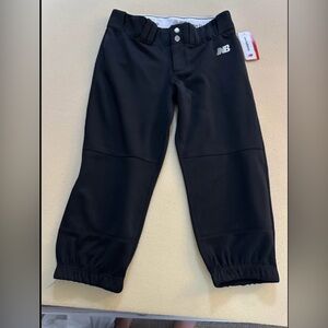 New Balance Wimens Large Softball Black Pants-new with tags